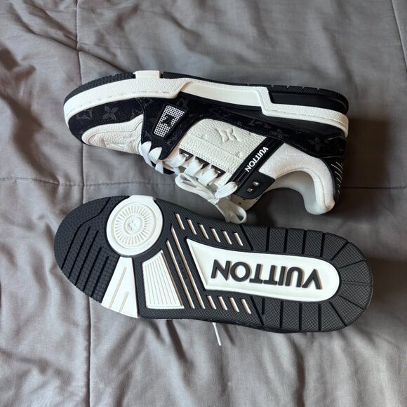Louis Vuitton LV Trainer White Black - Picture 5 of 7